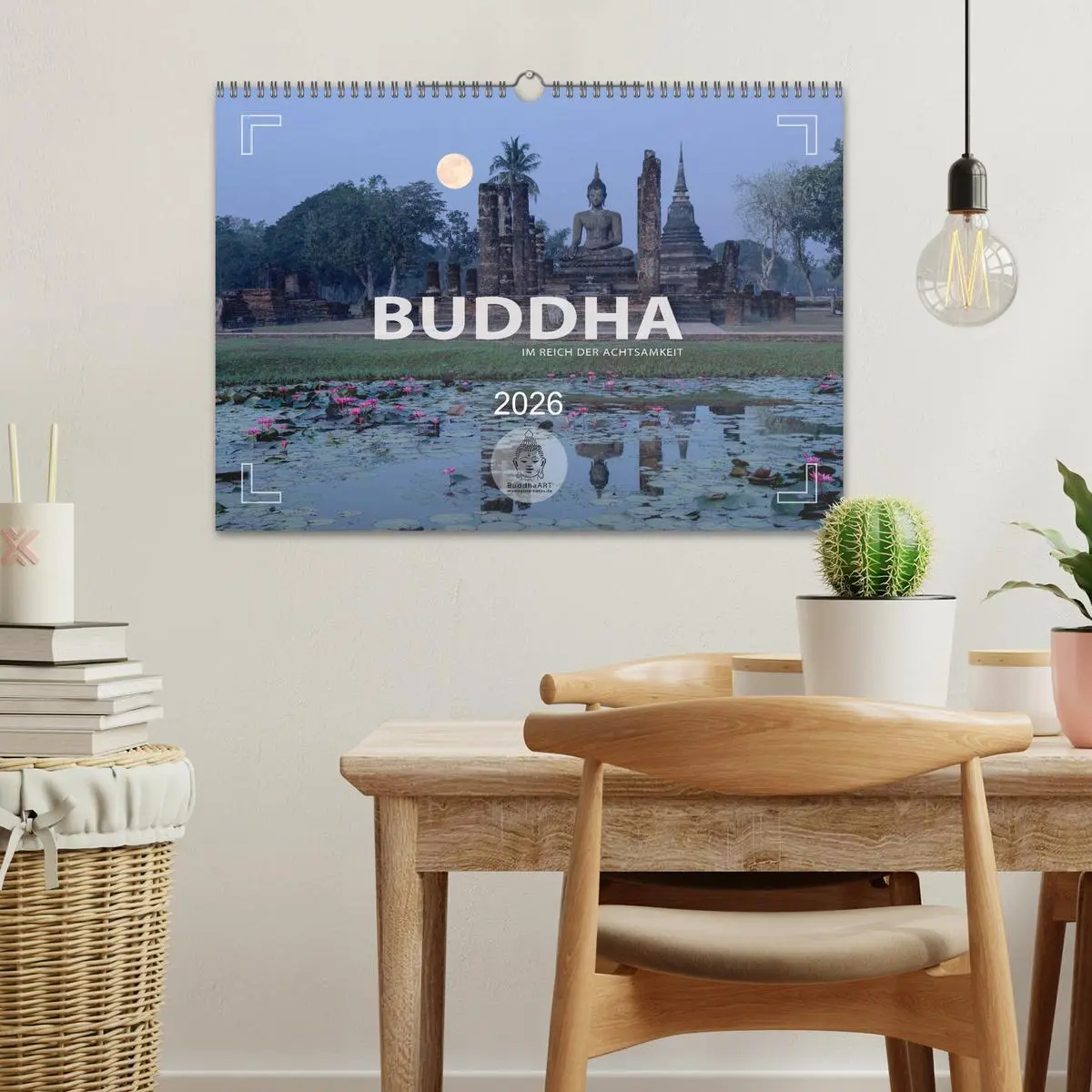 Bild: 9783457577714 | BUDDHA - Im Reich der Achtsamkeit (Wandkalender 2026 DIN A3 quer),...