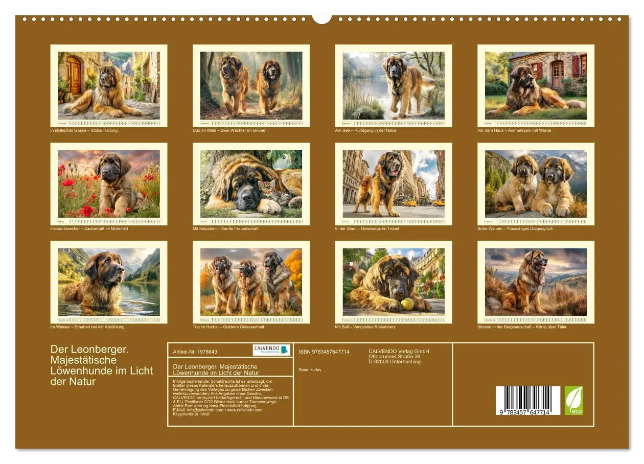 Bild: 9783457647714 | Der Leonberger. Majestätische Löwenhunde im Licht der Natur...