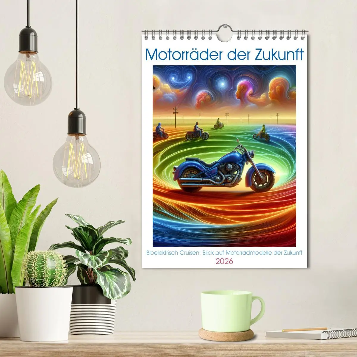 Bild: 9783516287714 | Motorräder der Zukunft (Wandkalender 2026 DIN A4 hoch), CALVENDO...