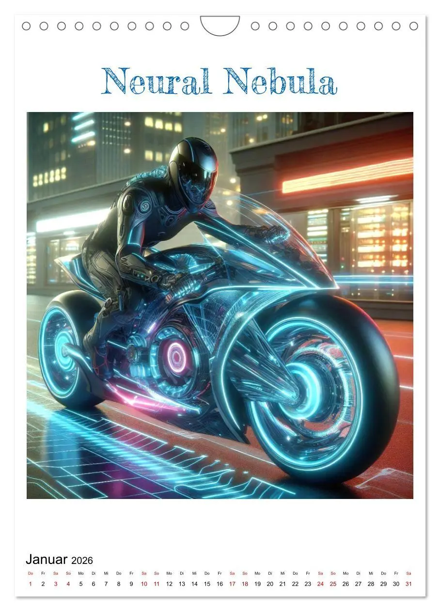 Bild: 9783516287714 | Motorräder der Zukunft (Wandkalender 2026 DIN A4 hoch), CALVENDO...