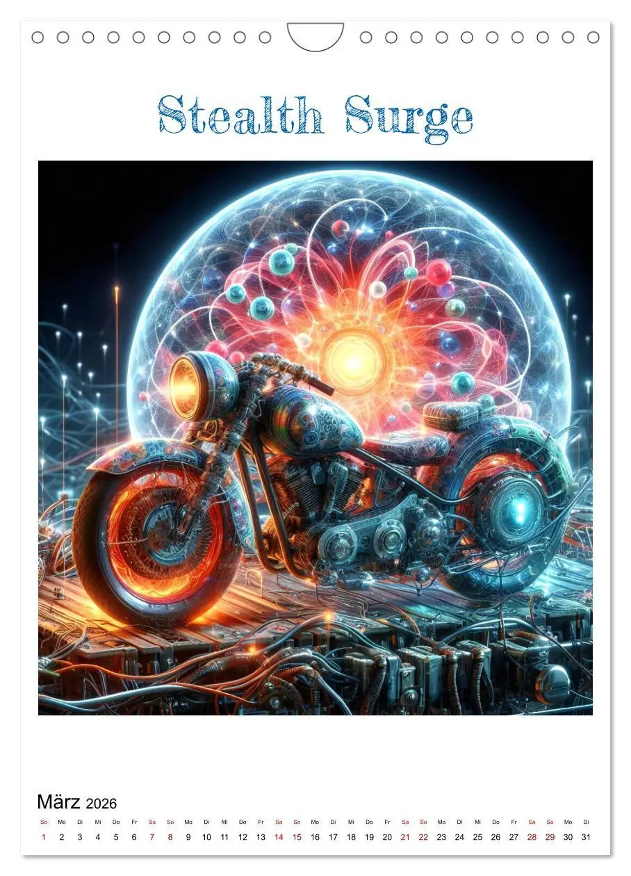 Bild: 9783516287714 | Motorräder der Zukunft (Wandkalender 2026 DIN A4 hoch), CALVENDO...