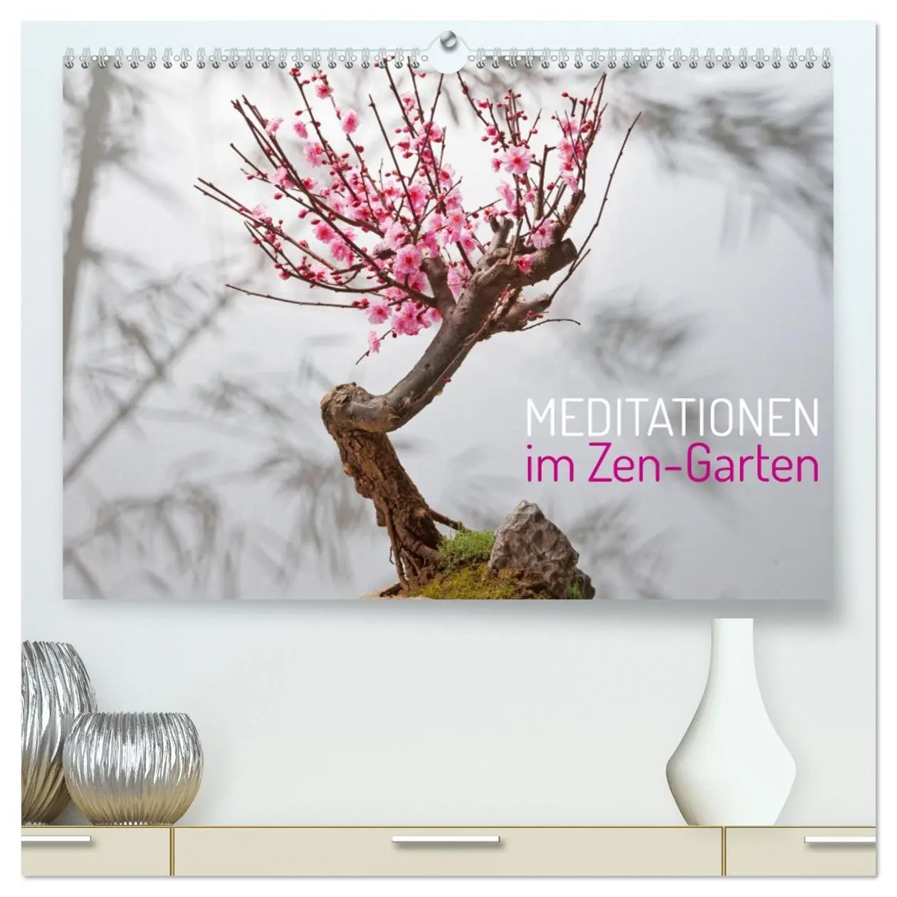 Cover: 9783516597714 | Meditationen im Zen-Garten (hochwertiger Premium Wandkalender 2026...