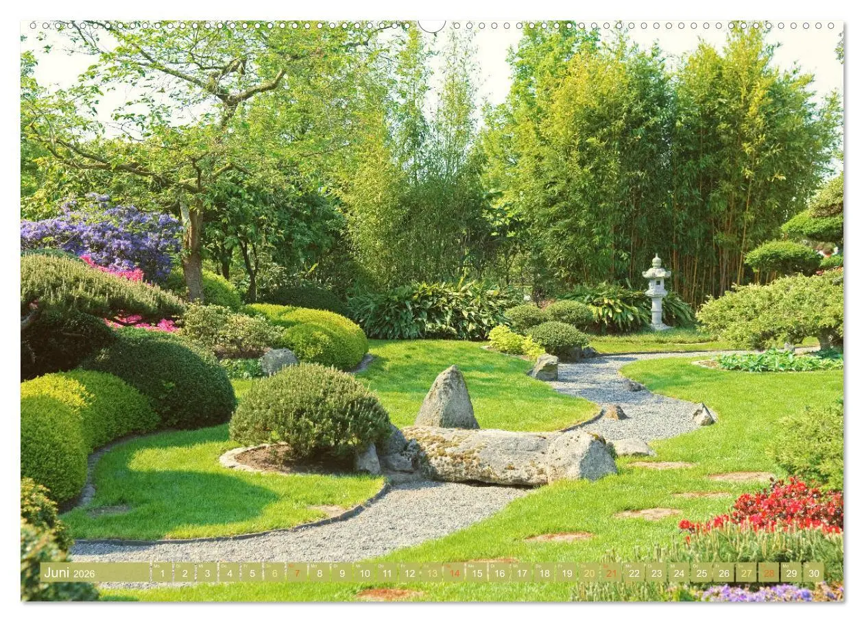 Bild: 9783516597714 | Meditationen im Zen-Garten (hochwertiger Premium Wandkalender 2026...