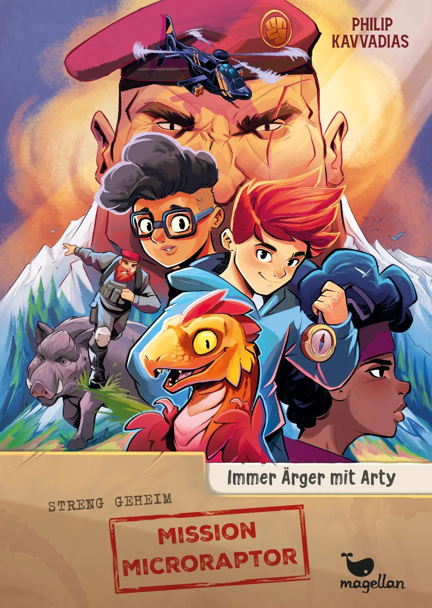 Cover: 9783734847714 | Mission Microraptor - Immer Ärger mit Arty | Philip Kavvadias | Buch