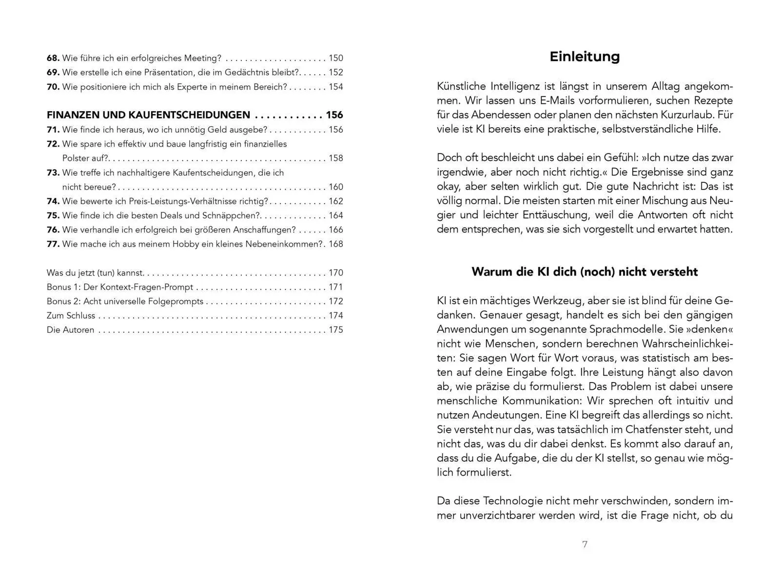 Bild: 9783747407714 | Clever gefragt, prompt gelöst - die 77 besten Fragen an ChatGPT &amp; Co.
