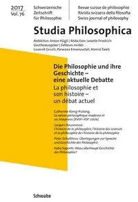 Cover: 9783796537714 | Die Philosophie und ihre Geschichte - eine aktuelle Debatte / La...