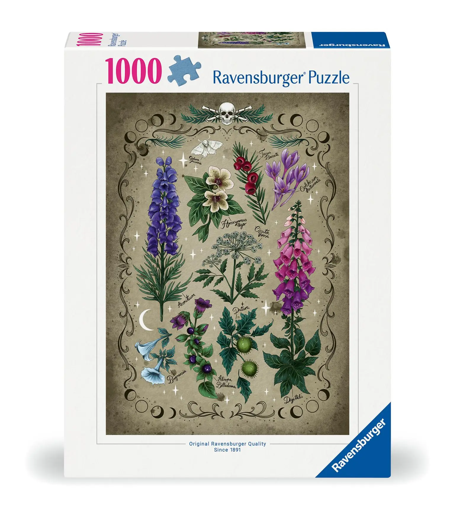 Cover: 4005555007814 | Erwachsenenpuzzle 1000 Teile - Giftpflanzen | Spiel | 12000781 | 2024