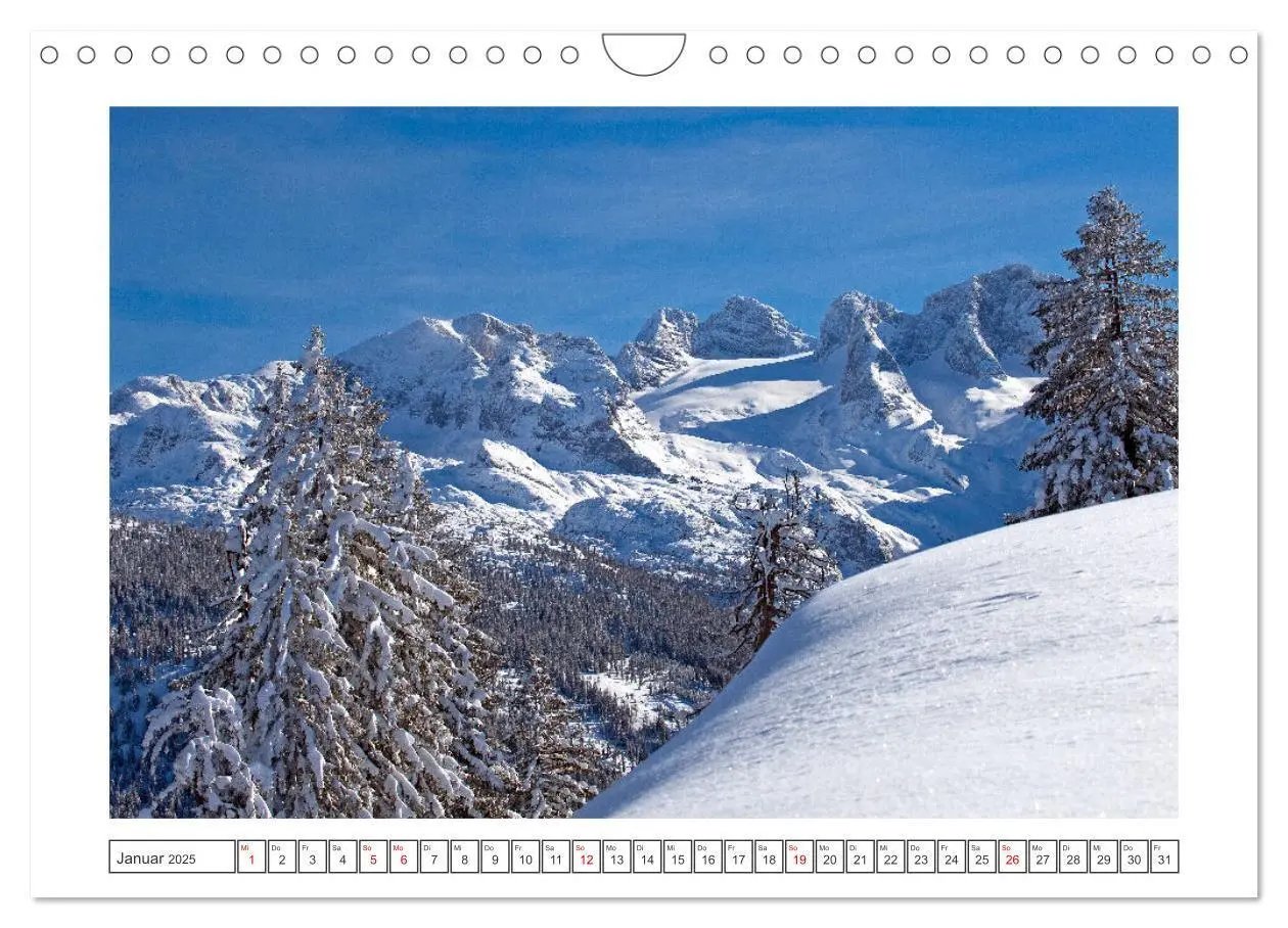 Bild: 9783435927814 | Herzliche Grüße aus Gosau (Wandkalender 2025 DIN A4 quer), CALVENDO...