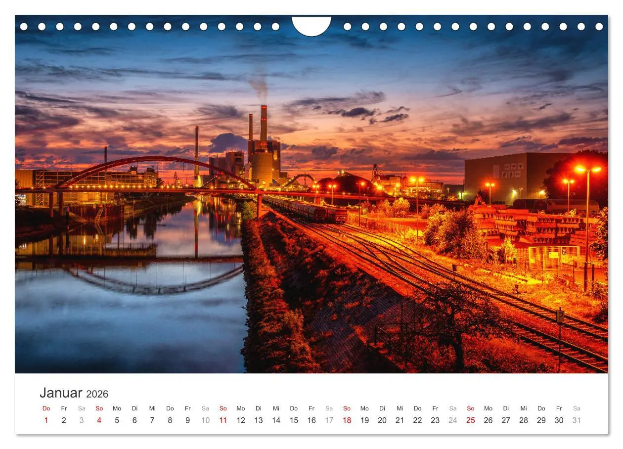 Bild: 9783457257814 | Dämmerung in der Metropolregion Rhein-Neckar (Wandkalender 2026 DIN...