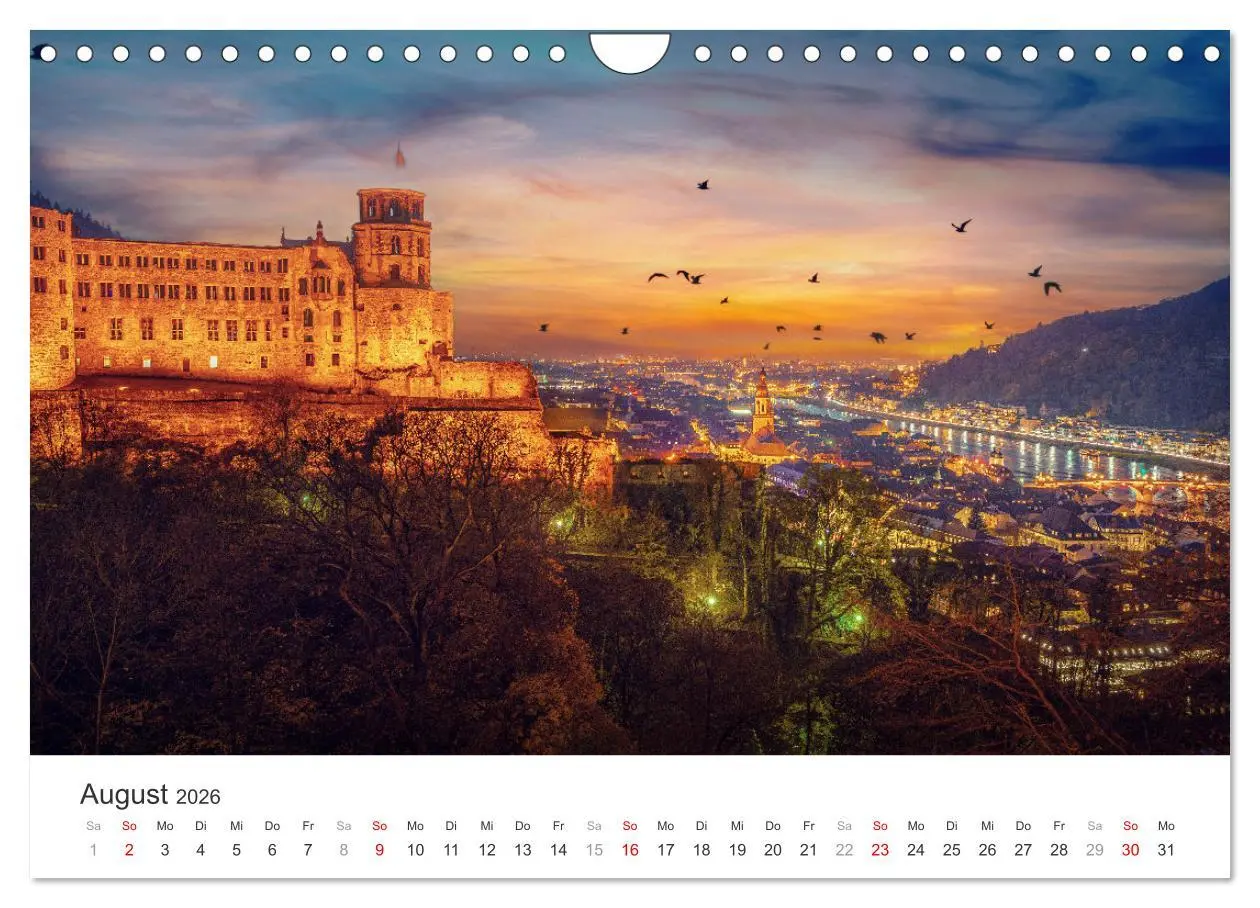 Bild: 9783457257814 | Dämmerung in der Metropolregion Rhein-Neckar (Wandkalender 2026 DIN...