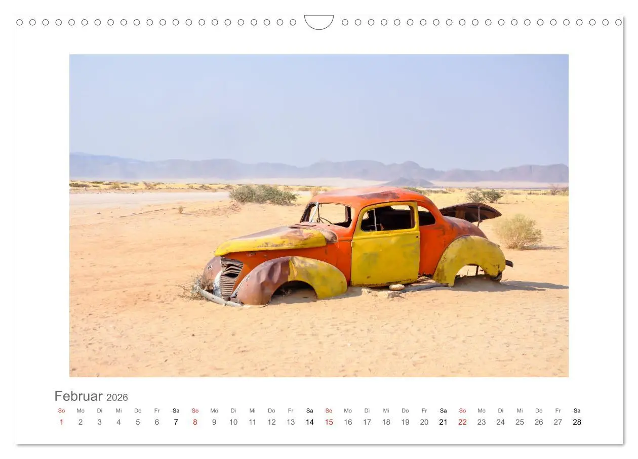 Bild: 9783457637814 | Namibia - unterwegs mit Julia Hahn (Wandkalender 2026 DIN A3 quer),...