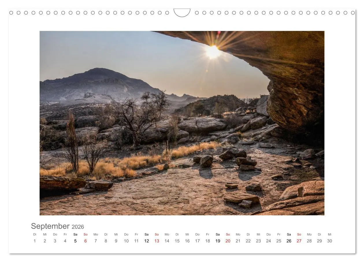 Bild: 9783457637814 | Namibia - unterwegs mit Julia Hahn (Wandkalender 2026 DIN A3 quer),...