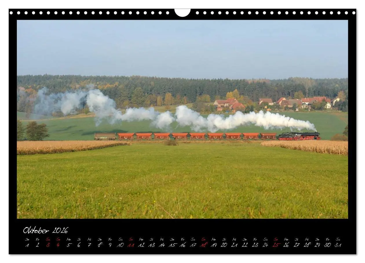 Bild: 9783516037814 | Mit Volldampf durch Mitteleuropa (Wandkalender 2026 DIN A3 quer),...