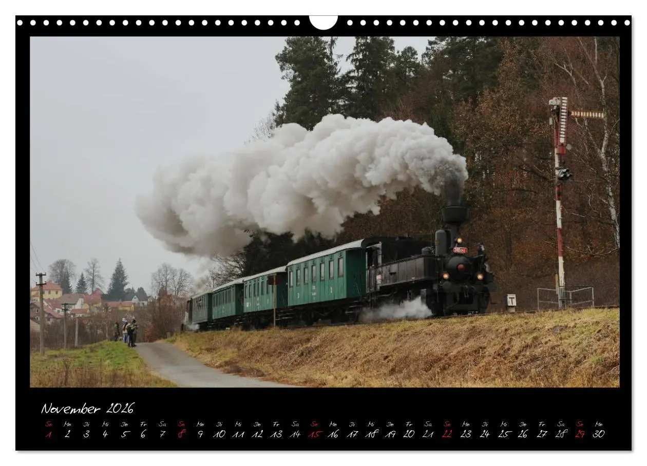 Bild: 9783516037814 | Mit Volldampf durch Mitteleuropa (Wandkalender 2026 DIN A3 quer),...
