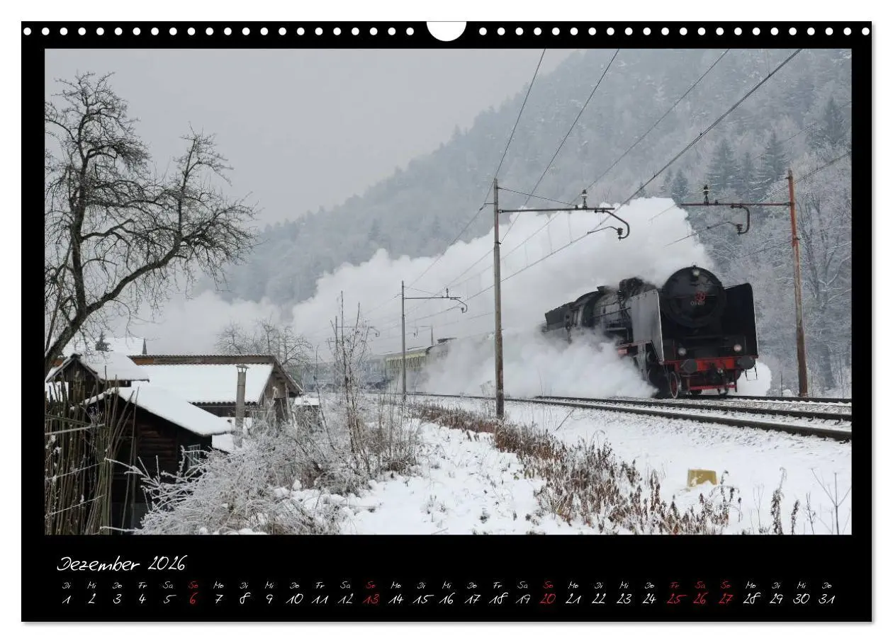 Bild: 9783516037814 | Mit Volldampf durch Mitteleuropa (Wandkalender 2026 DIN A3 quer),...