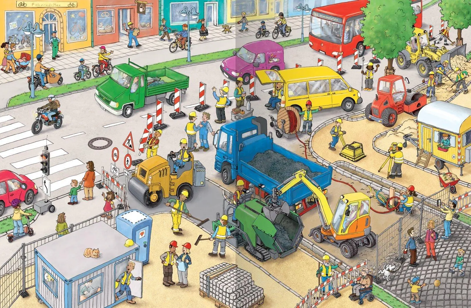 Bild: 9783741527814 | Mein großes Wimmelbuch Baustelle | Wolfgang Slawski | Buch | 16 S.