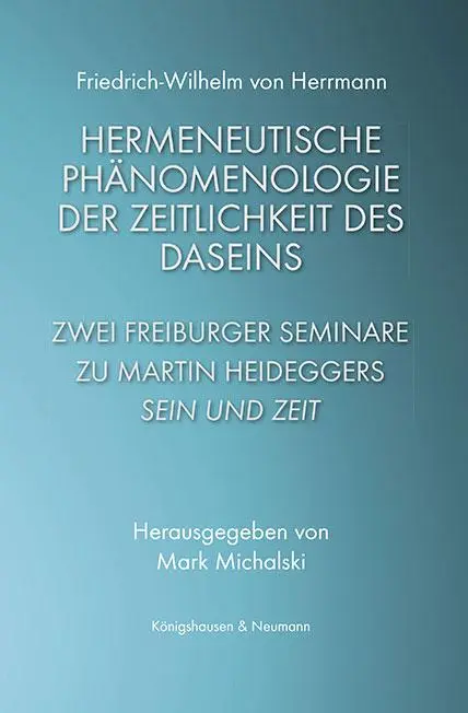 Cover: 9783826077814 | Hermeneutische Phänomenologie der Zeitlichkeit des Daseins | Herrmann