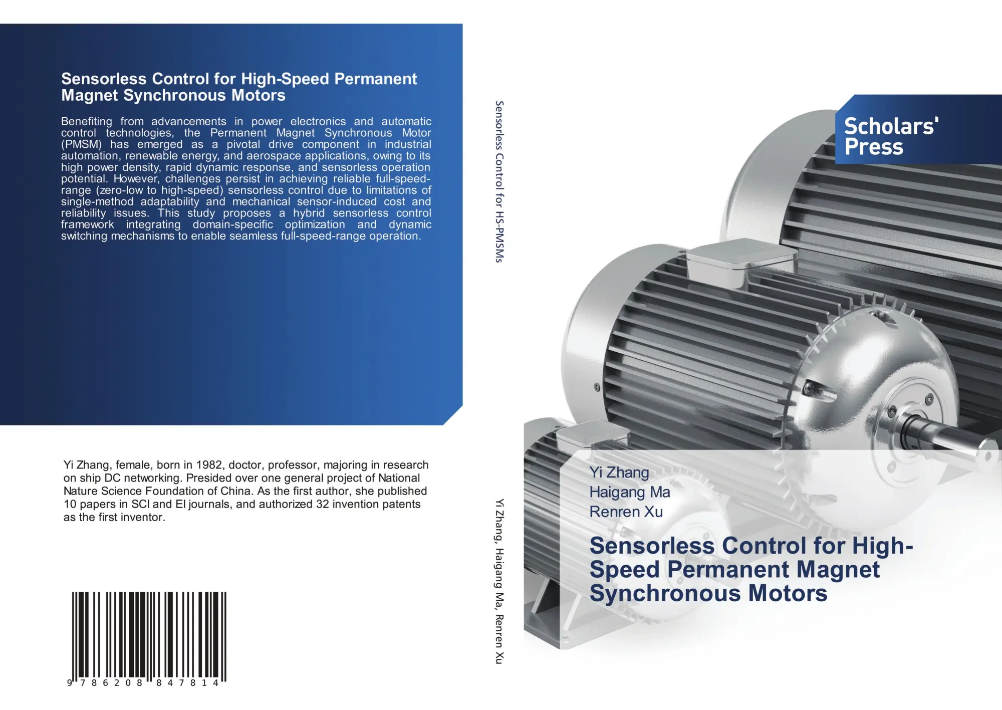 Cover: 9786208847814 | Sensorless Control for High-Speed Permanent Magnet Synchronous Motors
