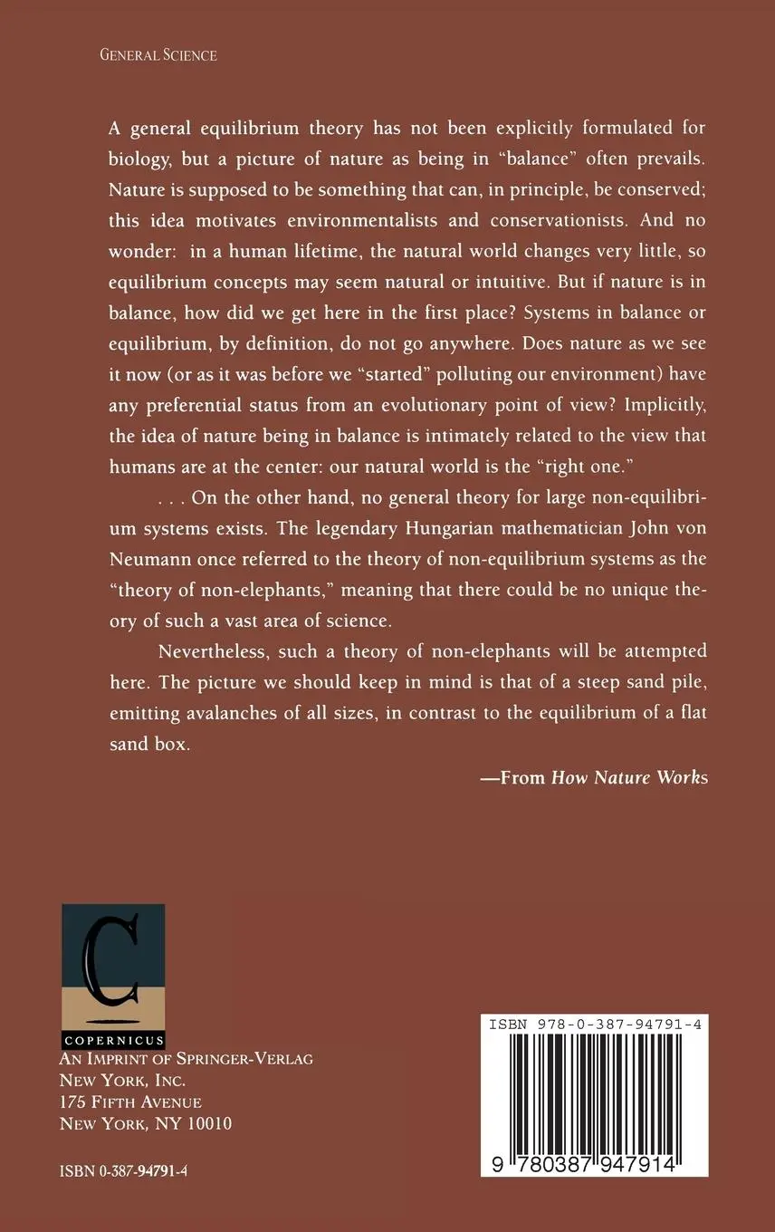 Rückseite: 9780387947914 | How Nature Works | the science of self-organized criticality | Per Bak