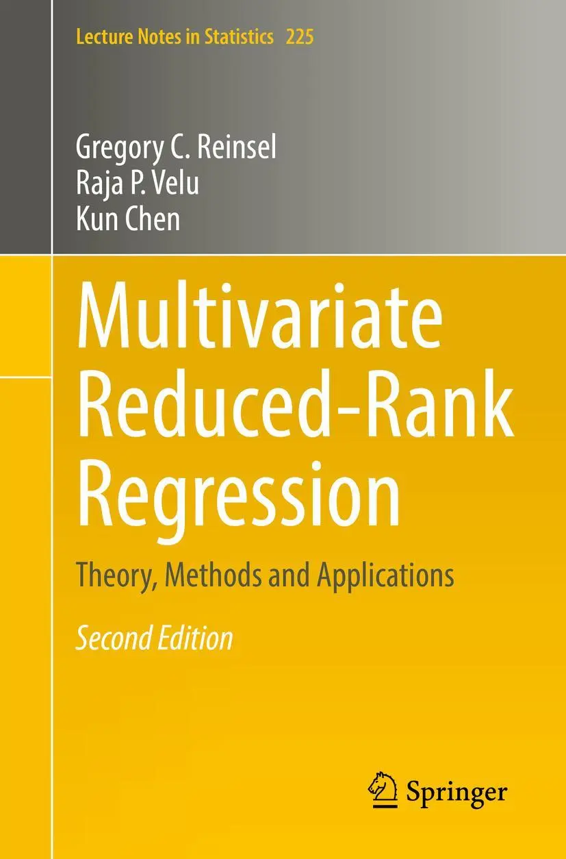 Cover: 9781071627914 | Multivariate Reduced-Rank Regression | Gregory C. Reinsel (u. a.)