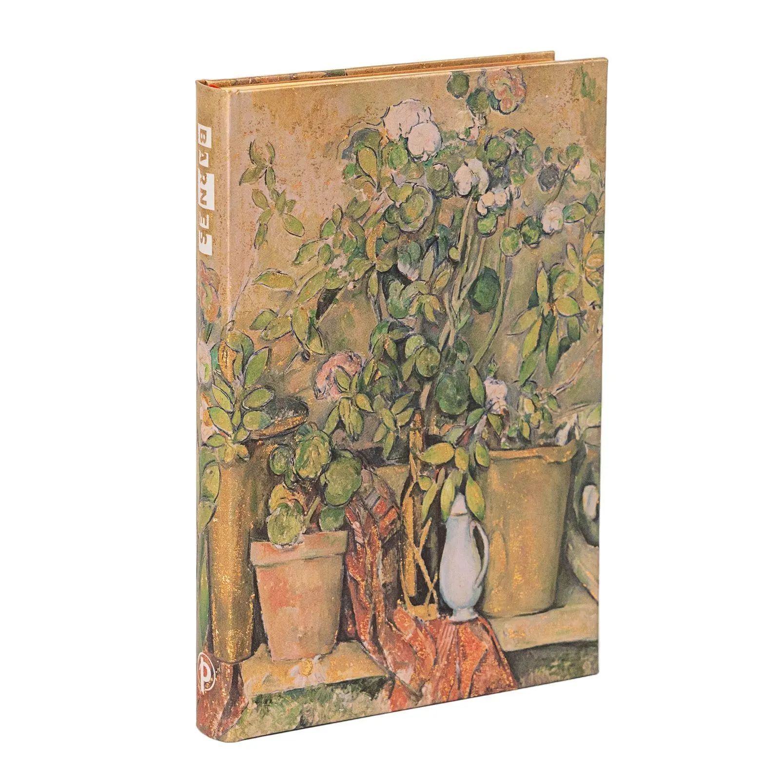 Cover: 9781439797914 | Cezanne's Terracotta Pots and Flowers Mini Unlined Hardback Journal...