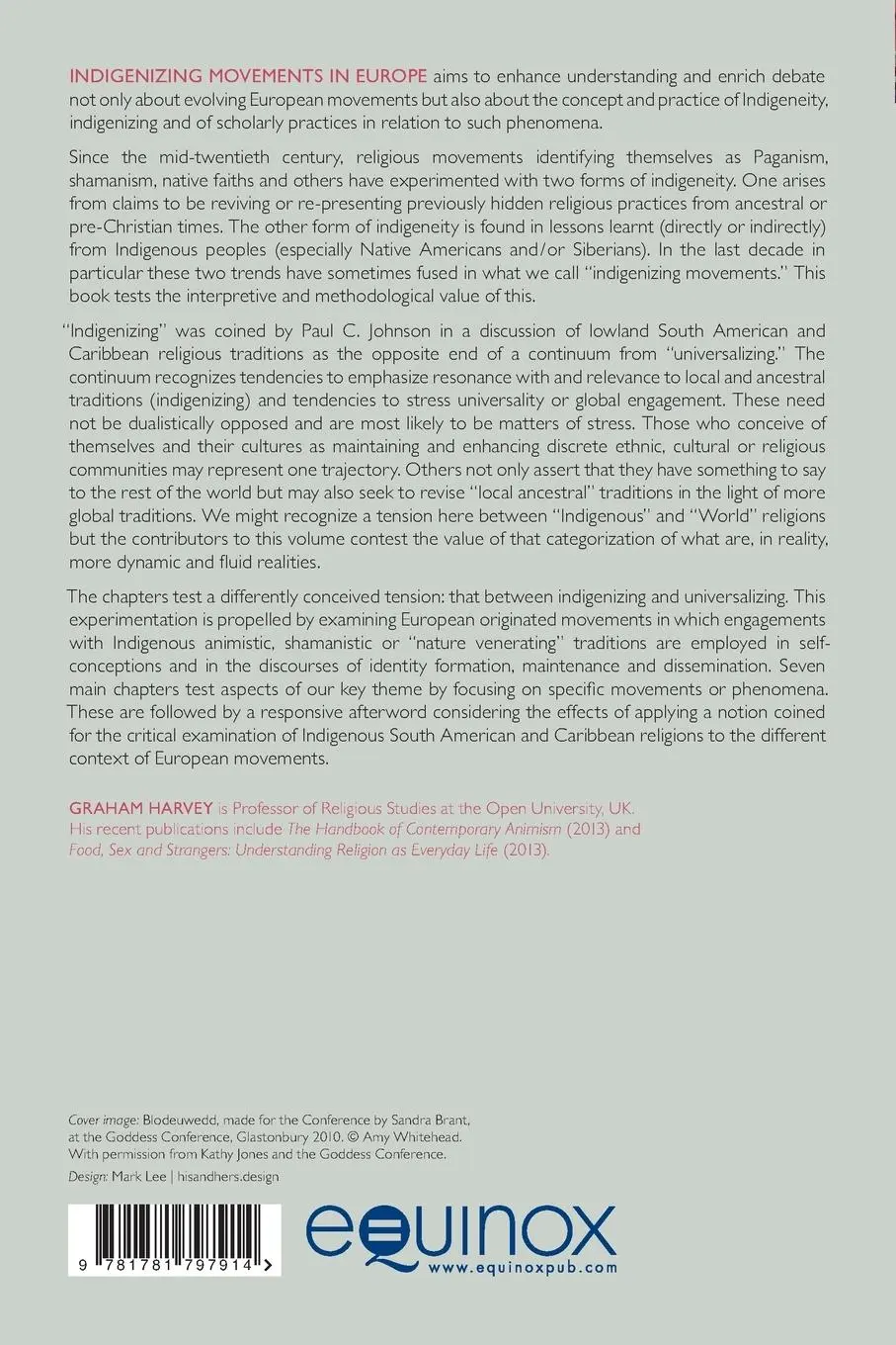 Rückseite: 9781781797914 | Indigenizing Movements in Europe | Tbd | Taschenbuch | Englisch | 2020
