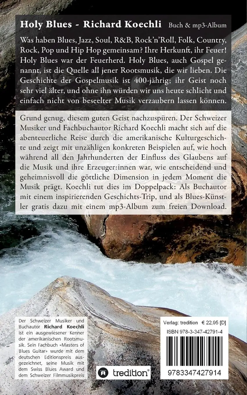 Rückseite: 9783347427914 | Holy Blues - die unglaubliche Geschichte der Gospelmusik | Koechli