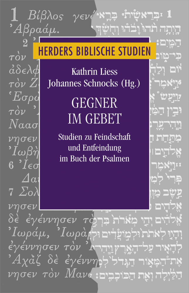 Cover: 9783451377914 | Gegner im Gebet | Johannes Schnocks (u. a.) | Buch | 344 S. | Deutsch