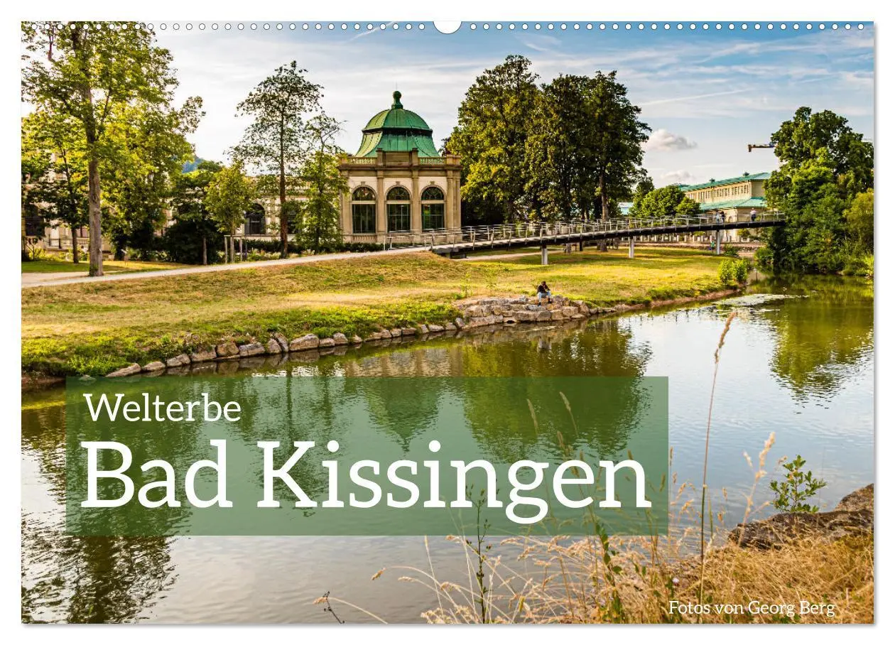 Cover: 9783457627914 | Welterbe Bad Kissingen (Wandkalender 2026 DIN A2 quer), CALVENDO...