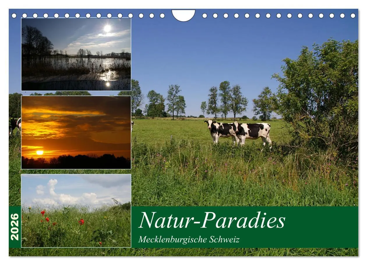 Cover: 9783457937914 | Natur-Paradies Mecklenburgische Schweiz (Wandkalender 2026 DIN A4...