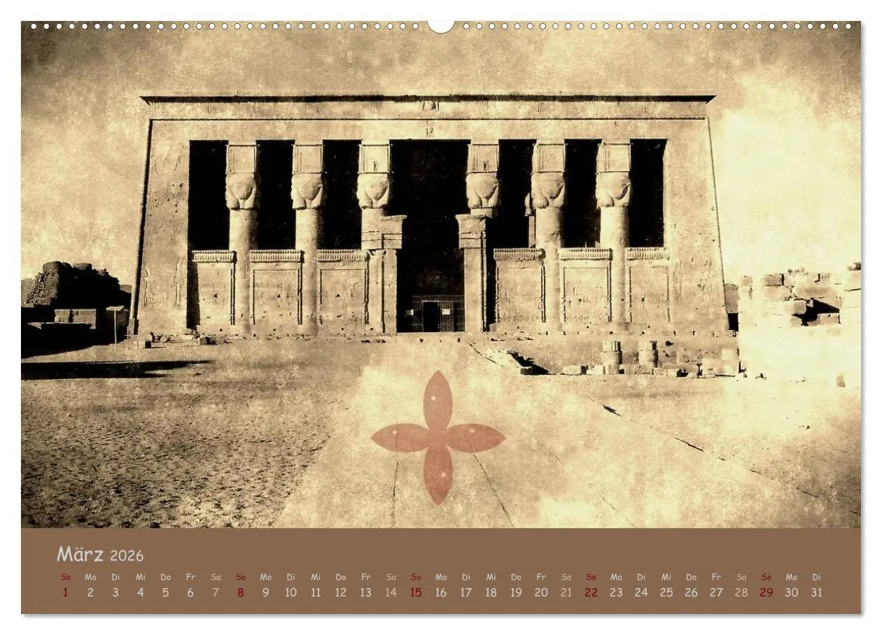 Bild: 9783516197914 | Ägypten Nostalgie &amp; Antike 2026 (hochwertiger Premium Wandkalender...