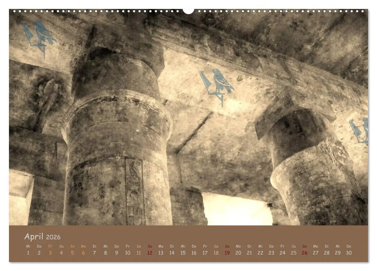 Bild: 9783516197914 | Ägypten Nostalgie &amp; Antike 2026 (hochwertiger Premium Wandkalender...
