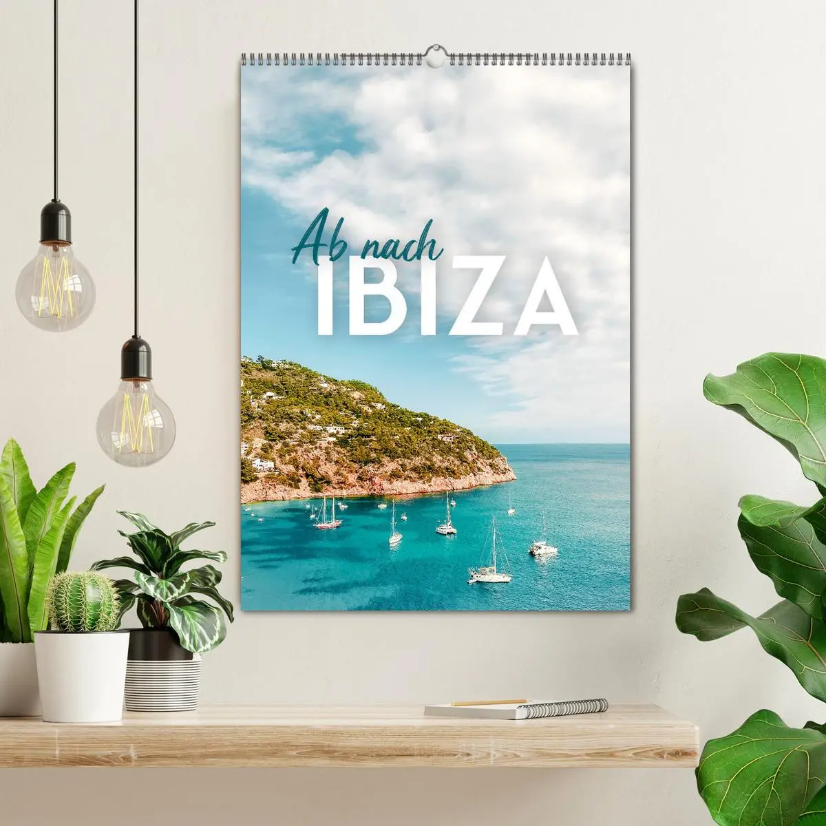 Bild: 9783516337914 | Ab nach Ibiza (Wandkalender 2026 DIN A2 hoch), CALVENDO Monatskalender