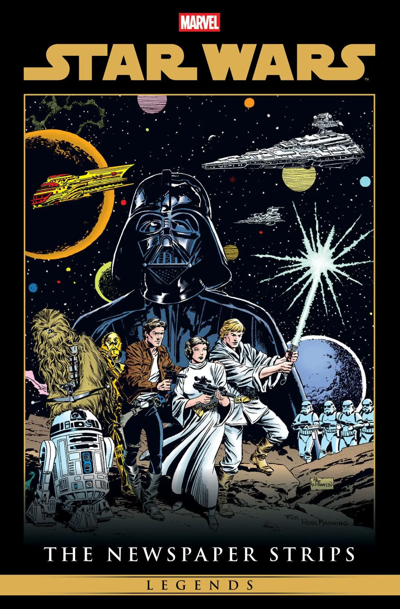 Cover: 9781302968014 | Star Wars Legends | The Newspaper Strips Omnibus | Russ Manning | Buch