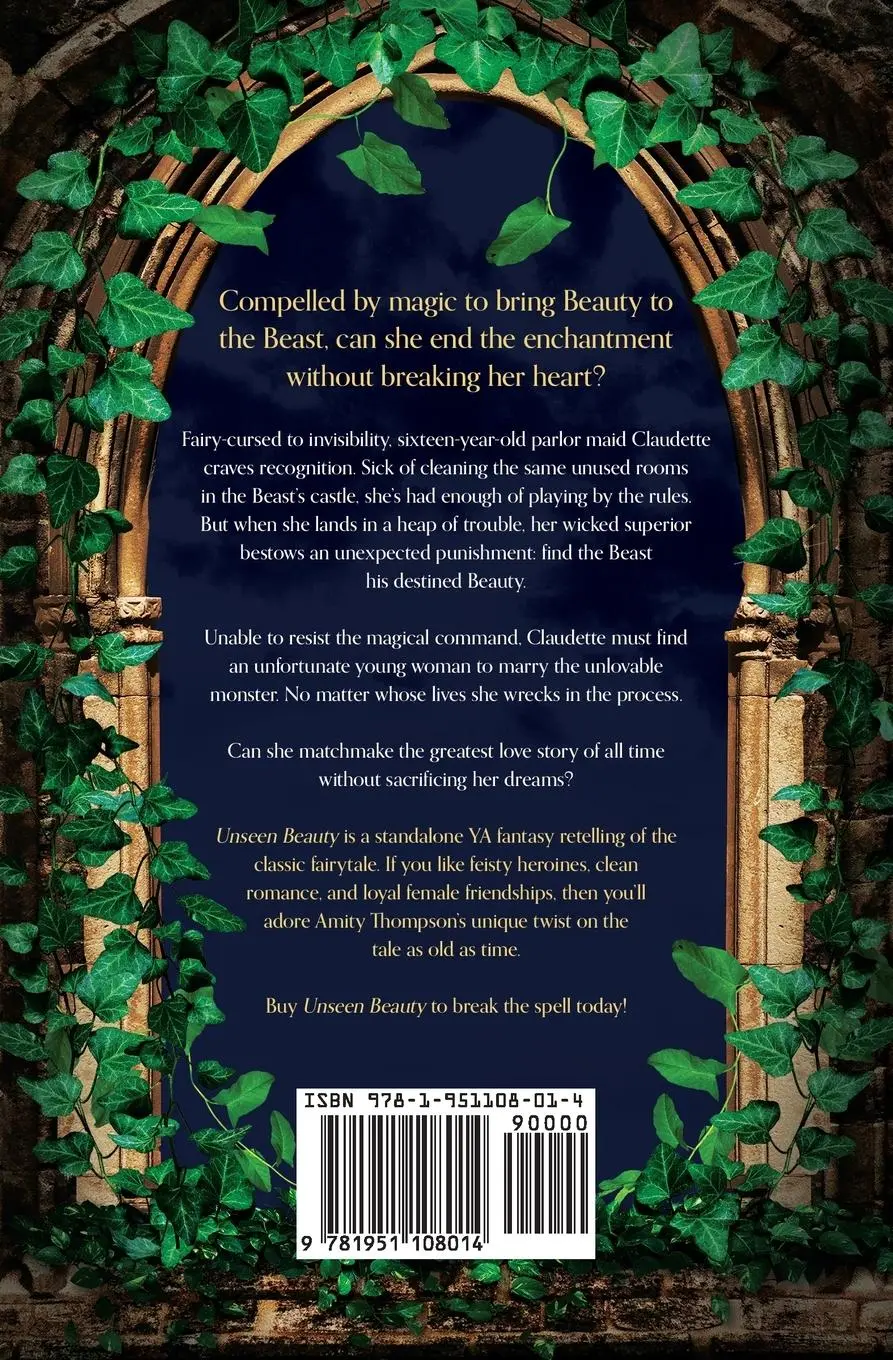 Rückseite: 9781951108014 | Unseen Beauty | Amity Thompson | Taschenbuch | Englisch | 2019