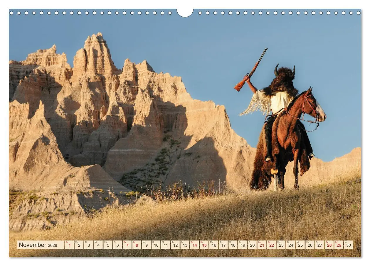 Bild: 9783457378014 | Sioux Im Lande von Sitting Bull (Wandkalender 2026 DIN A3 quer),...