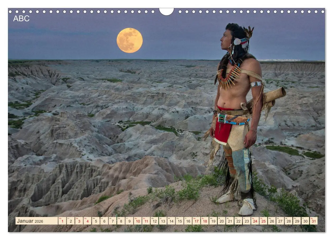 Bild: 9783457378014 | Sioux Im Lande von Sitting Bull (Wandkalender 2026 DIN A3 quer),...