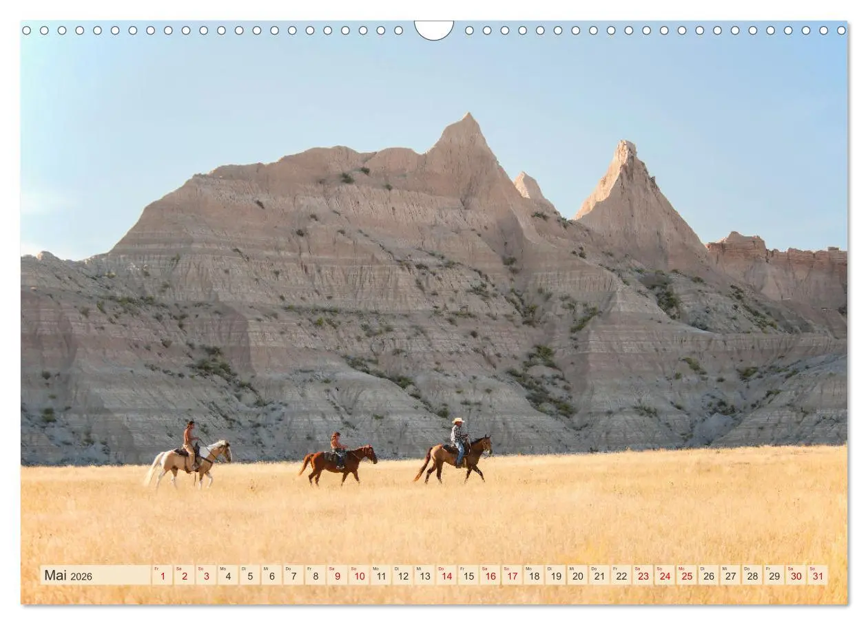 Bild: 9783457378014 | Sioux Im Lande von Sitting Bull (Wandkalender 2026 DIN A3 quer),...