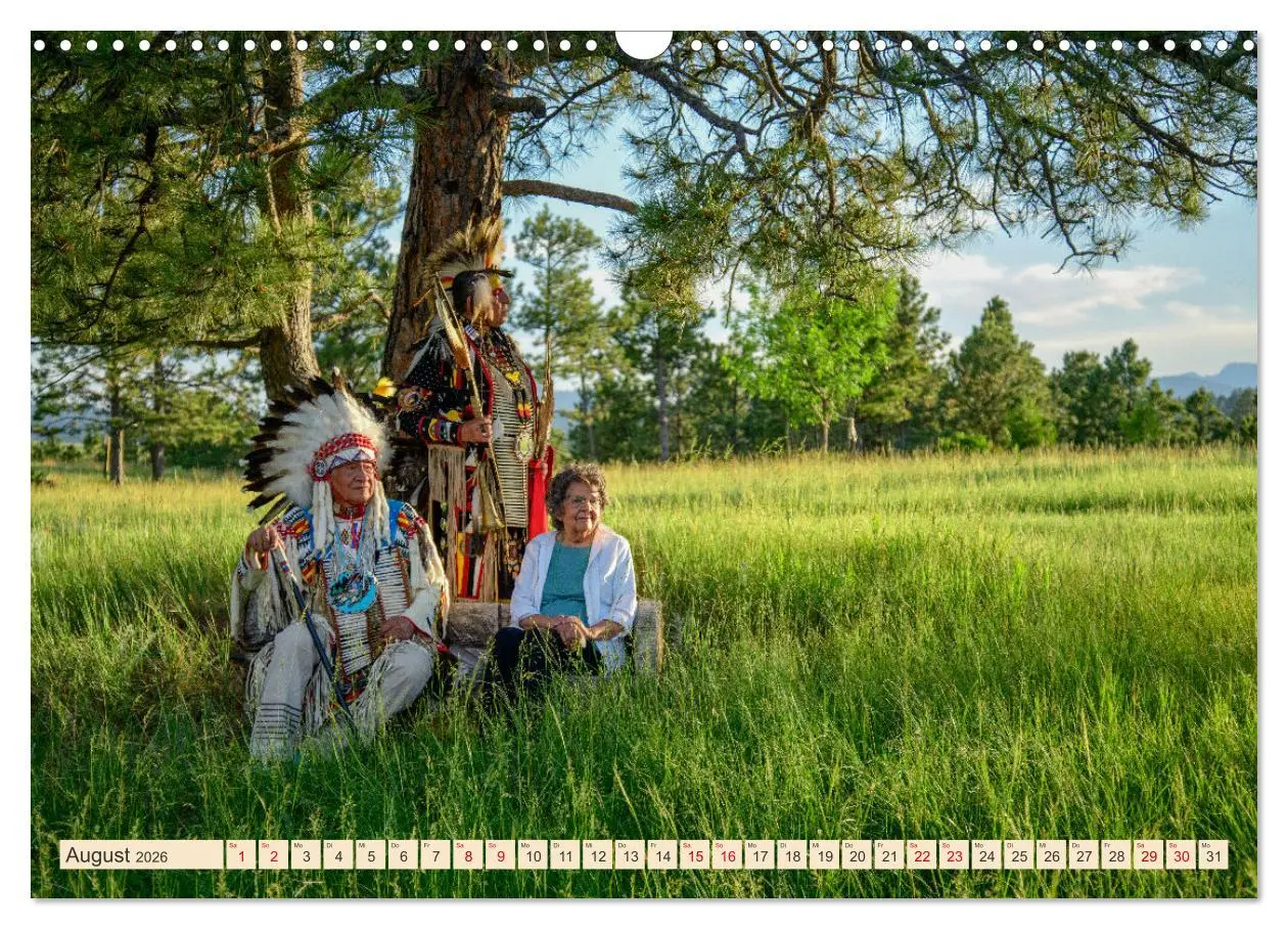Bild: 9783457378014 | Sioux Im Lande von Sitting Bull (Wandkalender 2026 DIN A3 quer),...