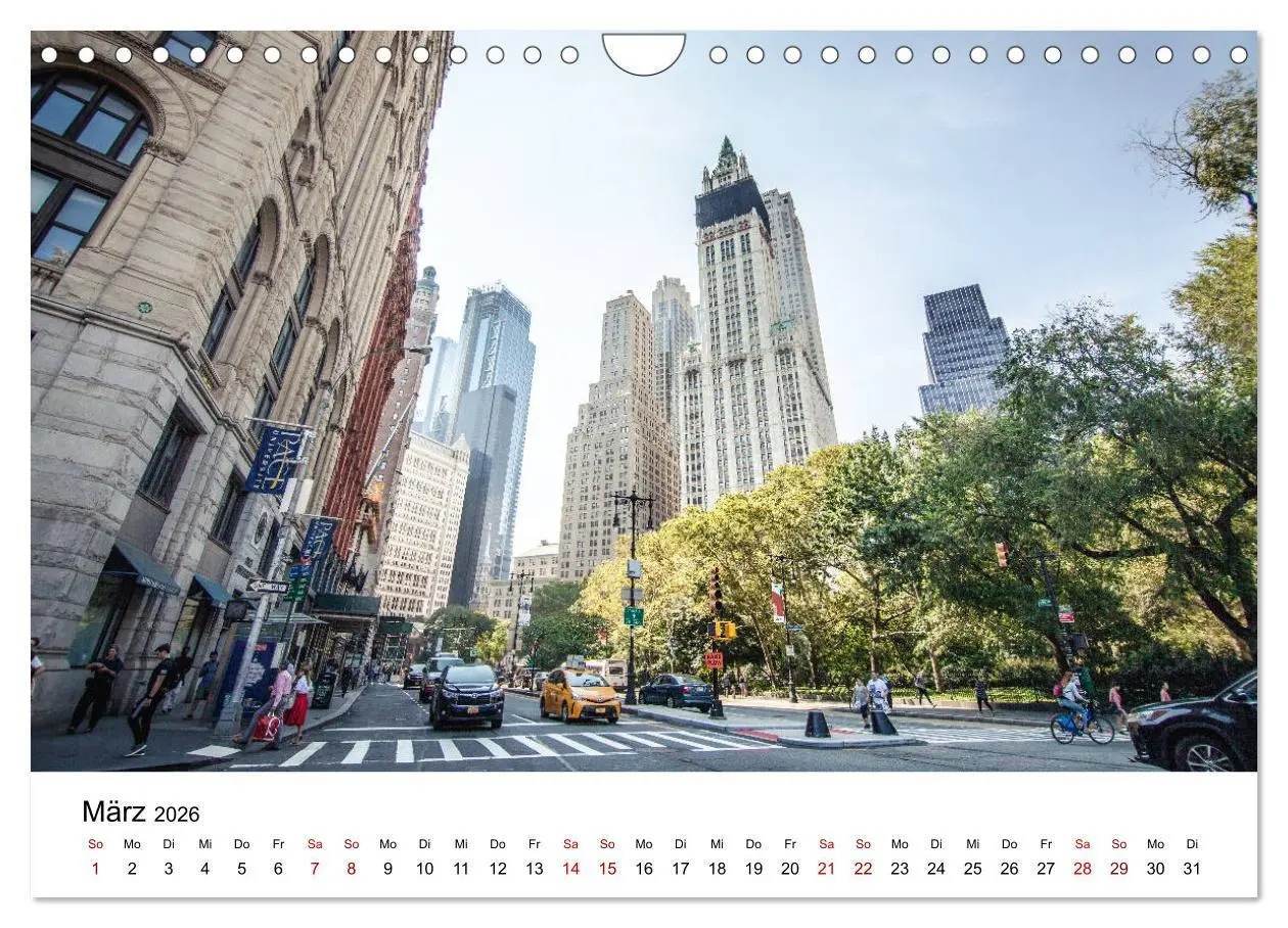 Bild: 9783457758014 | Weltstadt New York (Wandkalender 2026 DIN A4 quer), CALVENDO...