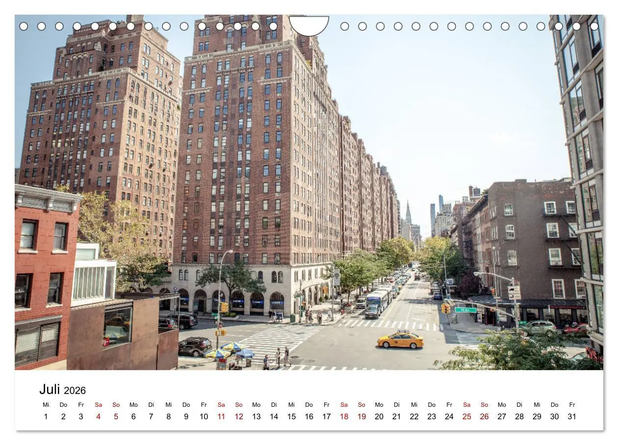 Bild: 9783457758014 | Weltstadt New York (Wandkalender 2026 DIN A4 quer), CALVENDO...
