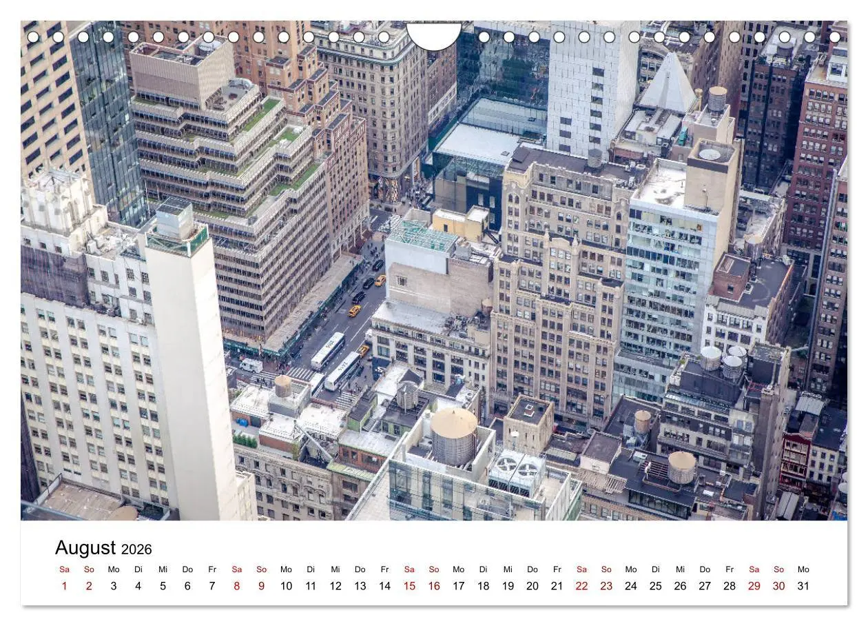 Bild: 9783457758014 | Weltstadt New York (Wandkalender 2026 DIN A4 quer), CALVENDO...