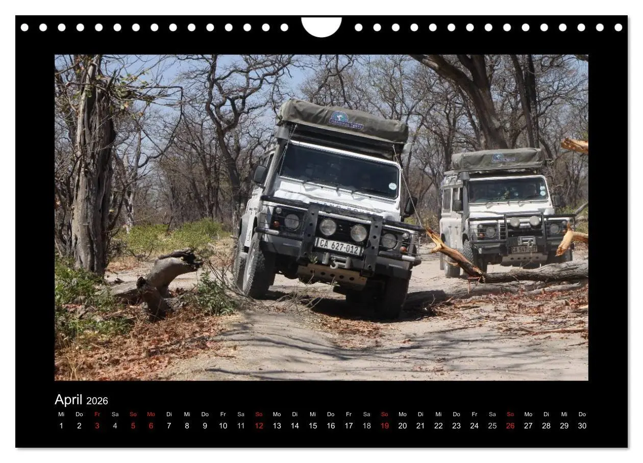 Bild: 9783516158014 | Land Rover Defender - Unterwegs in Afrika (Wandkalender 2026 DIN A4...