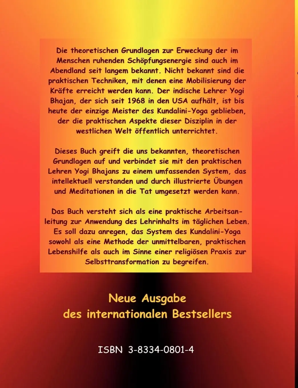 Rückseite: 9783833408014 | Kundalini - Die Erweckung der Lebenskraft | Lothar-Rüdiger Lütge