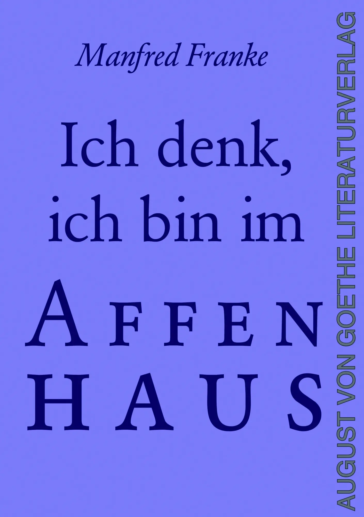 Ich denk', ich bin im Affenhaus