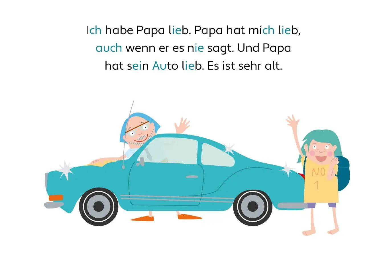 Bild: 9783911098014 | Papa und das Auto | in Groß-/Kleinbuchstaben | Inge Bosse | Buch