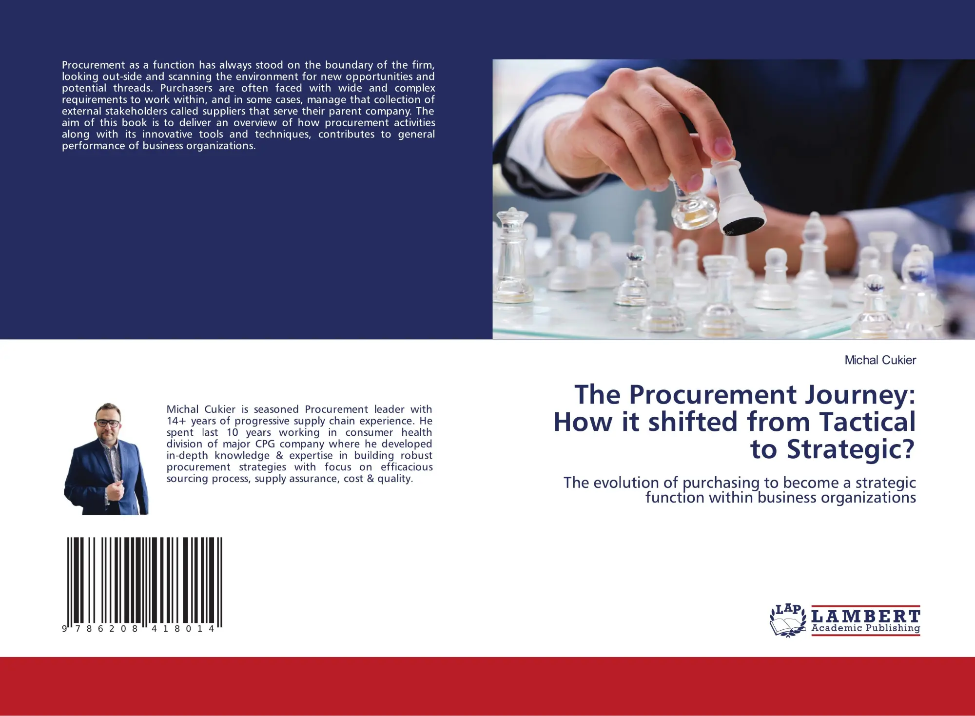 Cover: 9786208418014 | The Procurement Journey: How it shifted from Tactical to Strategic?