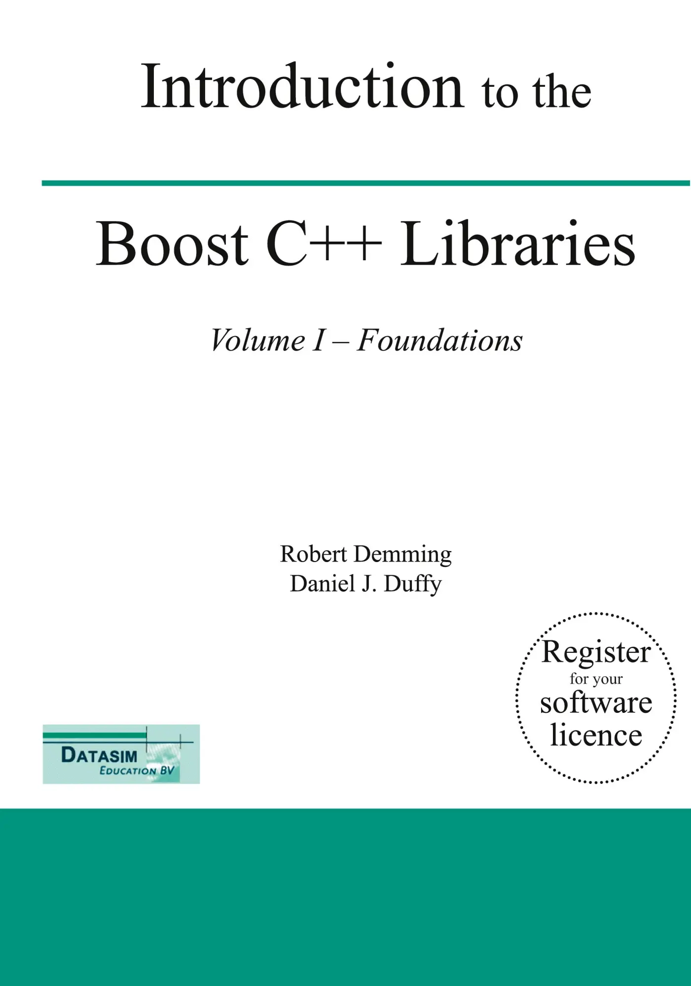 Cover: 9789491028014 | Introduction to the Boost C++ Libraries; Volume I - Foundations | Buch