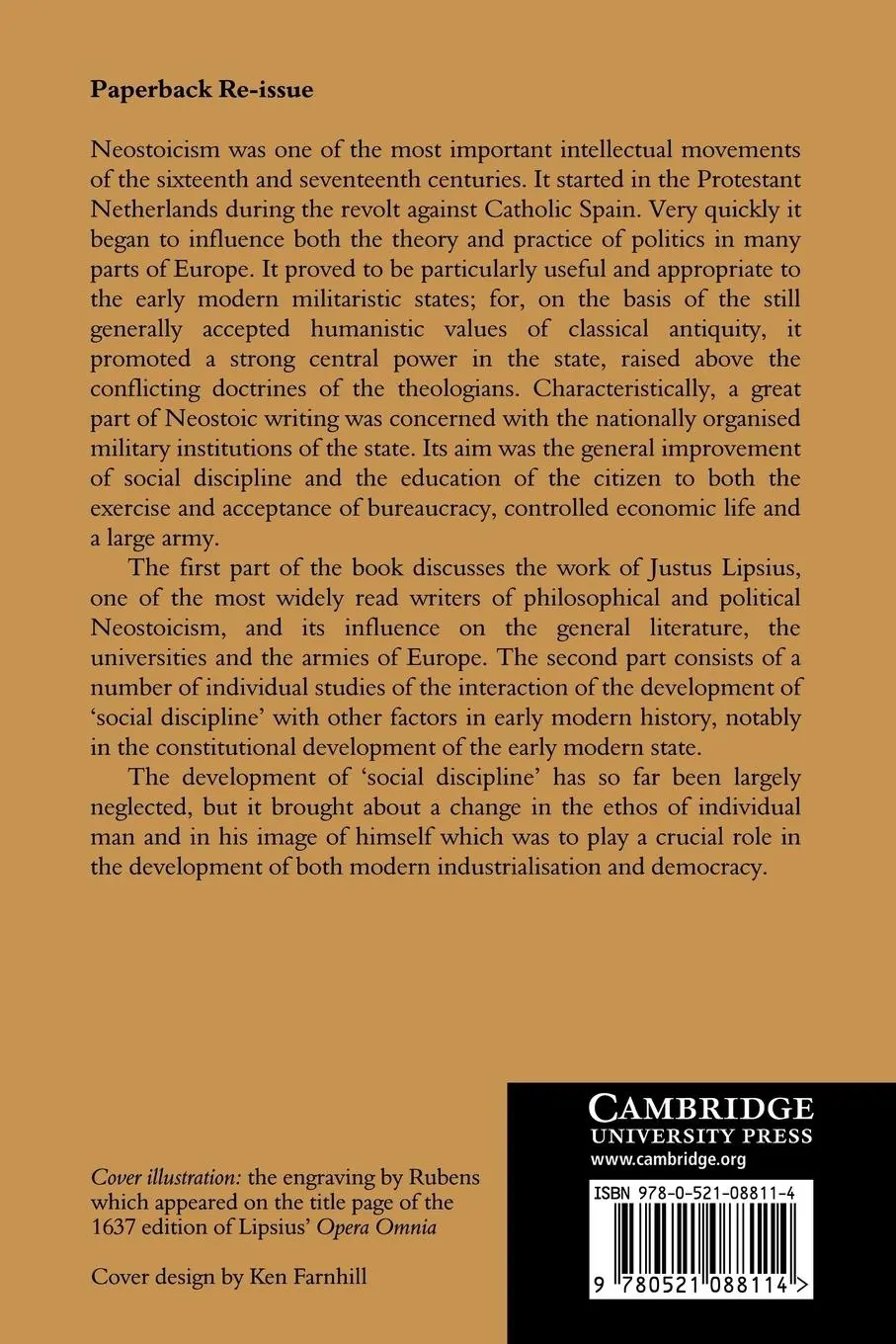 Rückseite: 9780521088114 | Neostoicism and the Early Modern State | Gerhard Oestreich (u. a.)