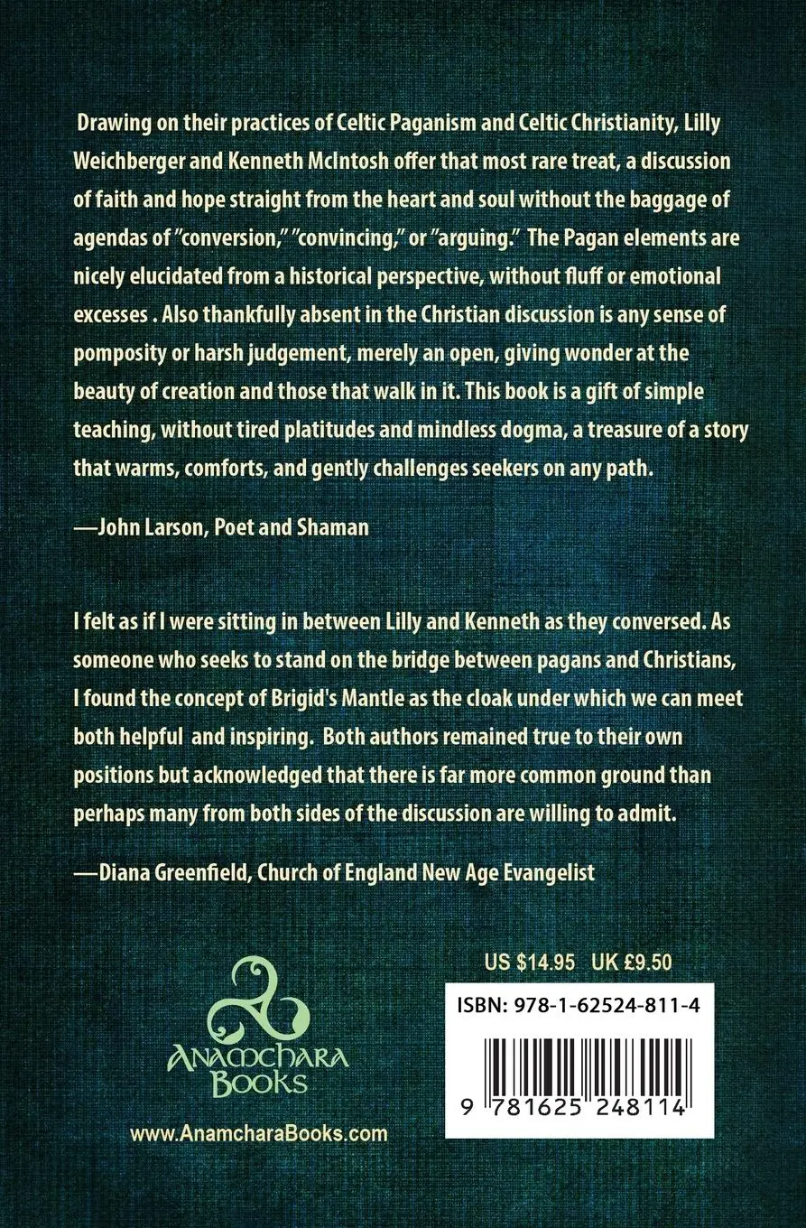 Rückseite: 9781625248114 | Brigid's Mantle | A Celtic Dialogue Between Pagan &amp; Christian | Buch
